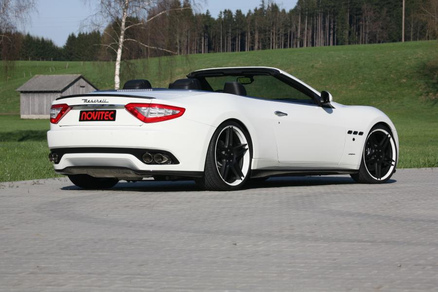  Maserati GranCabrio Tridente by Novitec Rosso 2011 года  (фото 36 из 51)